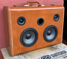 Load image into Gallery viewer, Tan Who Sonic Suitcase