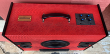 Load image into Gallery viewer, Red Snakebite Sonic Suitcase