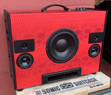 Load image into Gallery viewer, Red Snakebite Sonic Suitcase