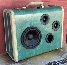 Load image into Gallery viewer, Green Body Sonic Suitcase