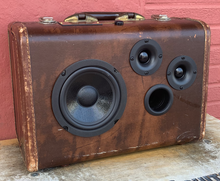 Load image into Gallery viewer, Brown Groove Sonic Suitcase