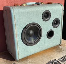 Load image into Gallery viewer, Aqua Rocky Sonic Suitcase