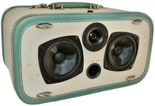 Load image into Gallery viewer, White Ladyland Sonic Suitcase