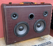 Load image into Gallery viewer, Maroon Bell Sonic Suitcase