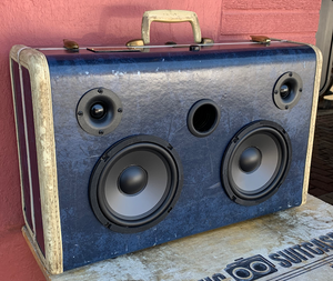 Blue Fire Sonic Suitcase