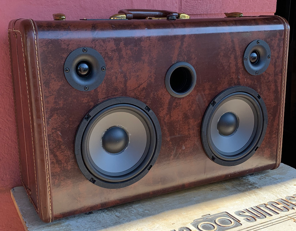 Brown Ring Sonic Suitcase