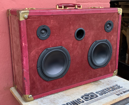 Purple Action Sonic Suitcase