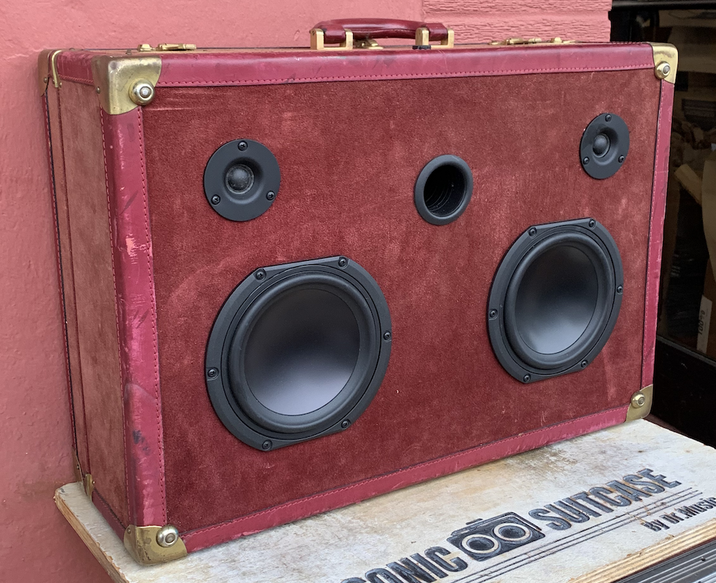 Purple Action Sonic Suitcase