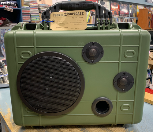 Green P1 Sonic Suitcase - Large