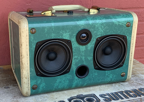 Blue Crossroad Sonic Suitcase