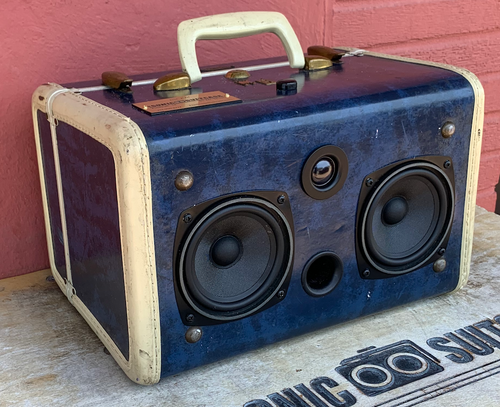 Blue Perry Sonic Suitcase