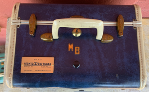 Blue Perry Sonic Suitcase