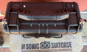 Black P1PR-case 6x9 Medium Sonic Suitcase