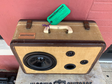 Load image into Gallery viewer, Tan Stitches Sonic Suitcase