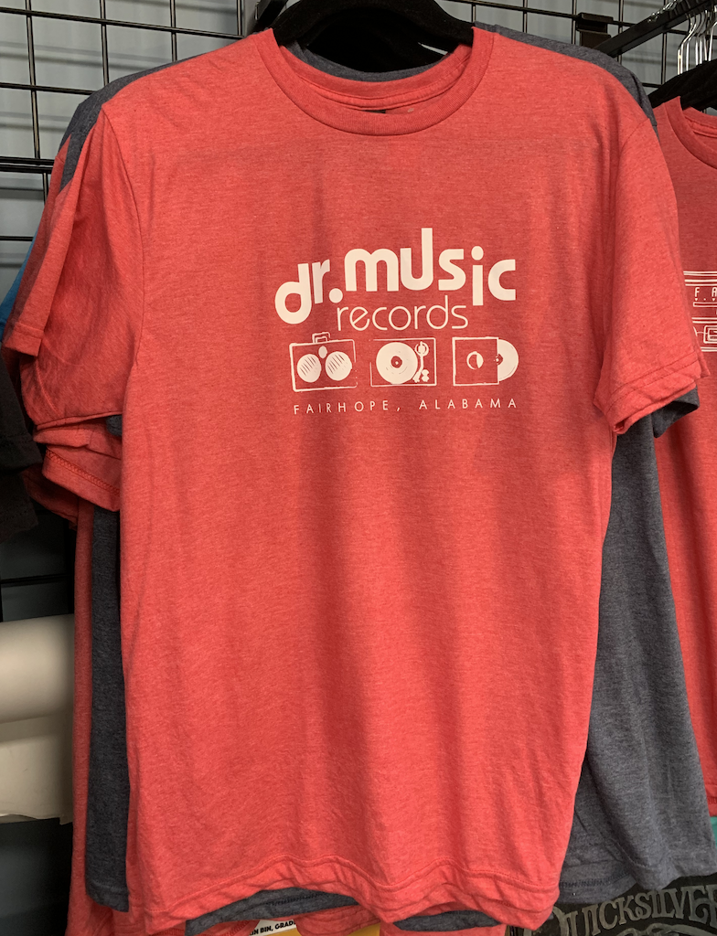 Dr. Music T-Shirt - Heathered Red