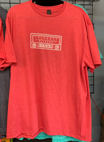 Fairhope Radio T-Shirt - Heathered Red