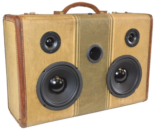 Tan Nat Sonic Suitcase