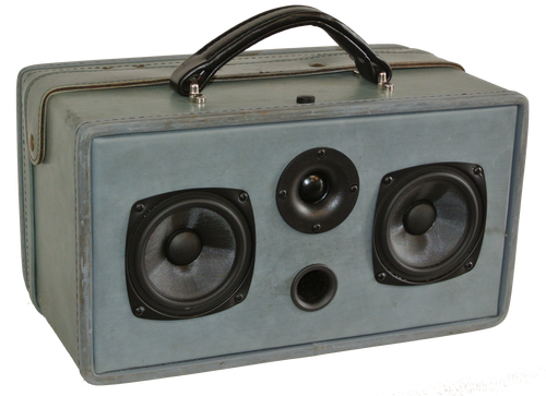 Blue Hart Sonic Suitcase