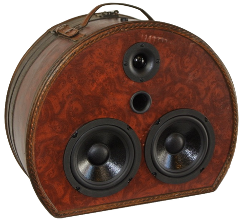 Brown Timelord Sonic Suitcase