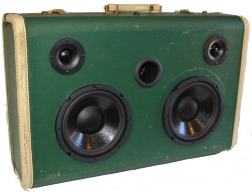 Green Halen Sonic Suitcase