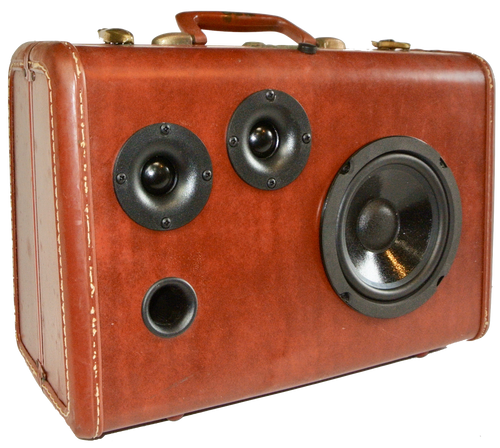 Maroon Tell It Sonic Suitcase