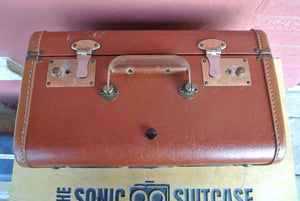 Maroon Bite Sonic Suitcase