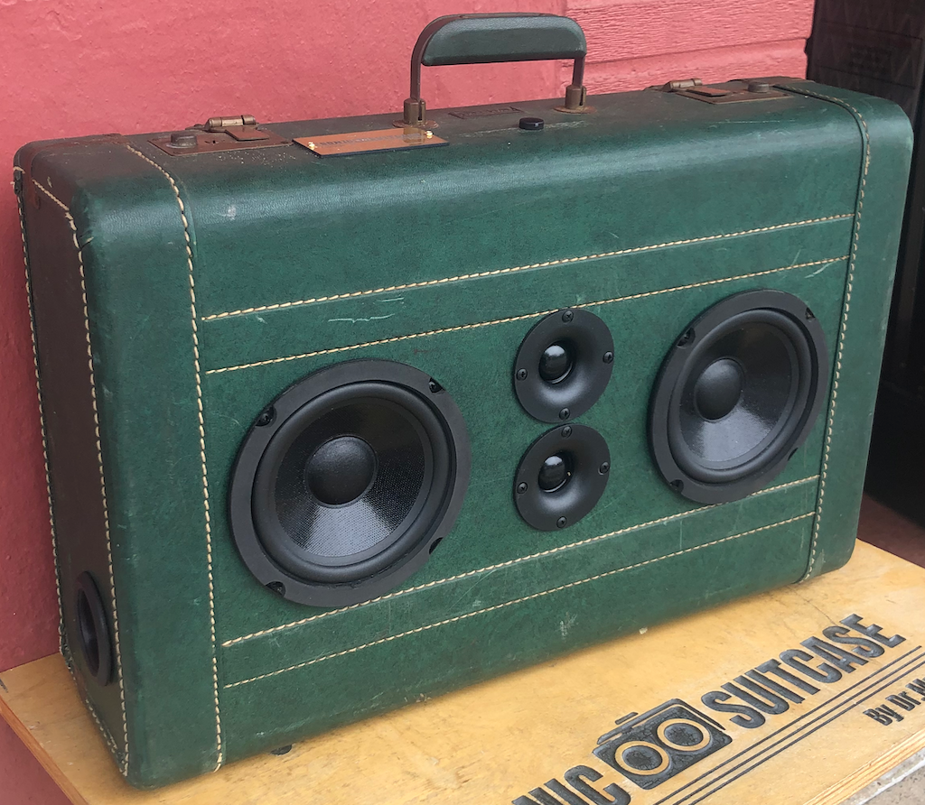 Green Galaxy Sonic Suitcase