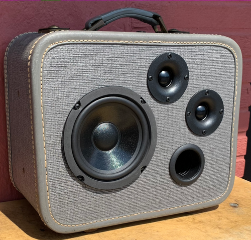 Grey Groove Sonic Suitcase