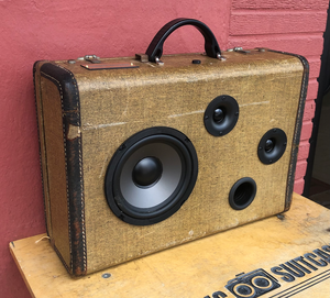 Brown Band Sonic Suitcase
