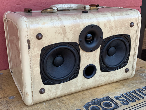 White Horseshoe Sonic Suitcase