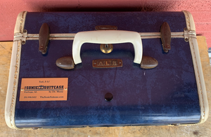 Blue Dribble Sonic Suitcase