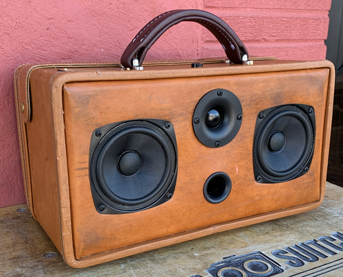 Brown Unquiet Sonic Suitcase