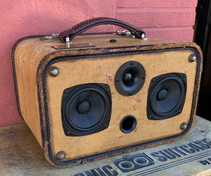 Brown Fields Sonic Suitcase