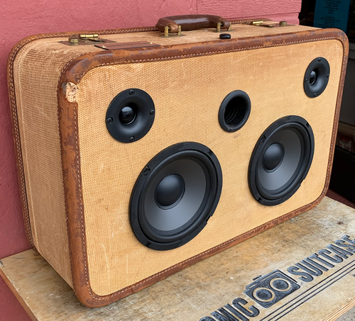 Brown Tap Sonic Suitcase