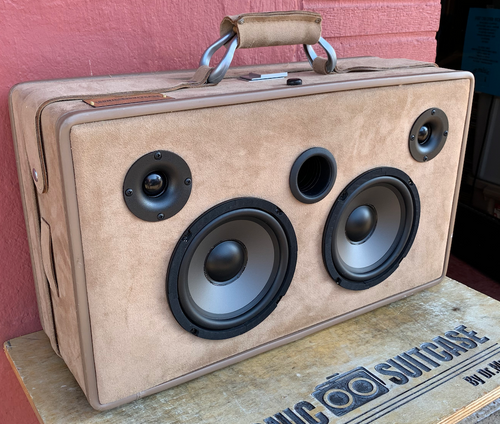 Brown Ruben Sonic Suitcase