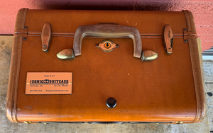 Brown Lock Sonic Suitcase