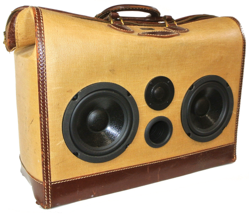 Brown Howard Sonic Suitcase