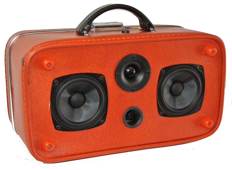 Orange-Ina Sonic Suitcase