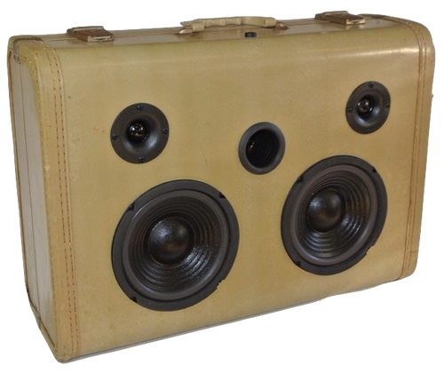 White Sync Sonic Suitcase